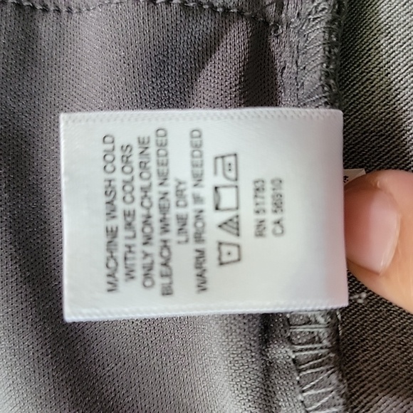 Women's Maurices Bengaline Mid Rise Boot Cut Pants, Gray, Size 22W Regular, NWT - Picture 10 of 12